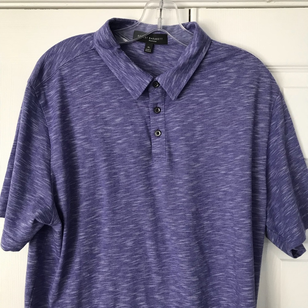 Nordstrom Robert Barakett Purple Polo